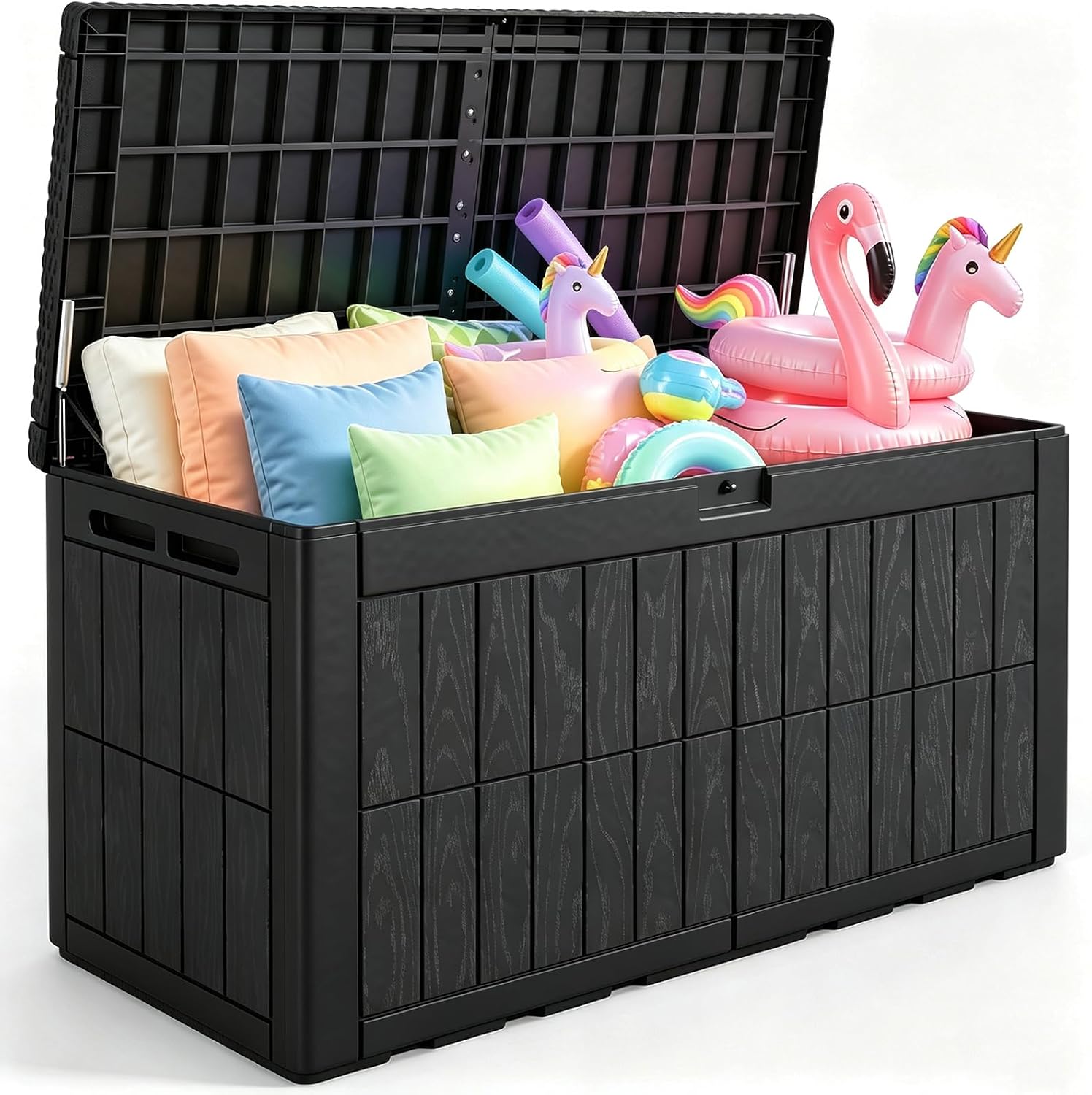 Outdoor Furniture With Storage - صندوق تخزين خارجي كبير سعة 120