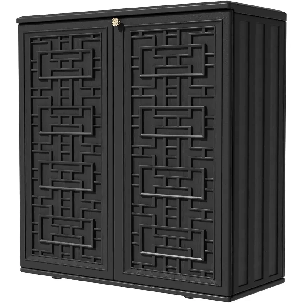 Outdoor Furniture With Storage - خزانة تخزين خارجية مقاومة للعوامل الجوية