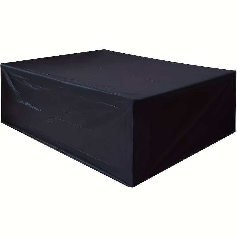 Outdoor Furniture With Covers - غطاء أثاث خارجي أسود، غطاء قماش