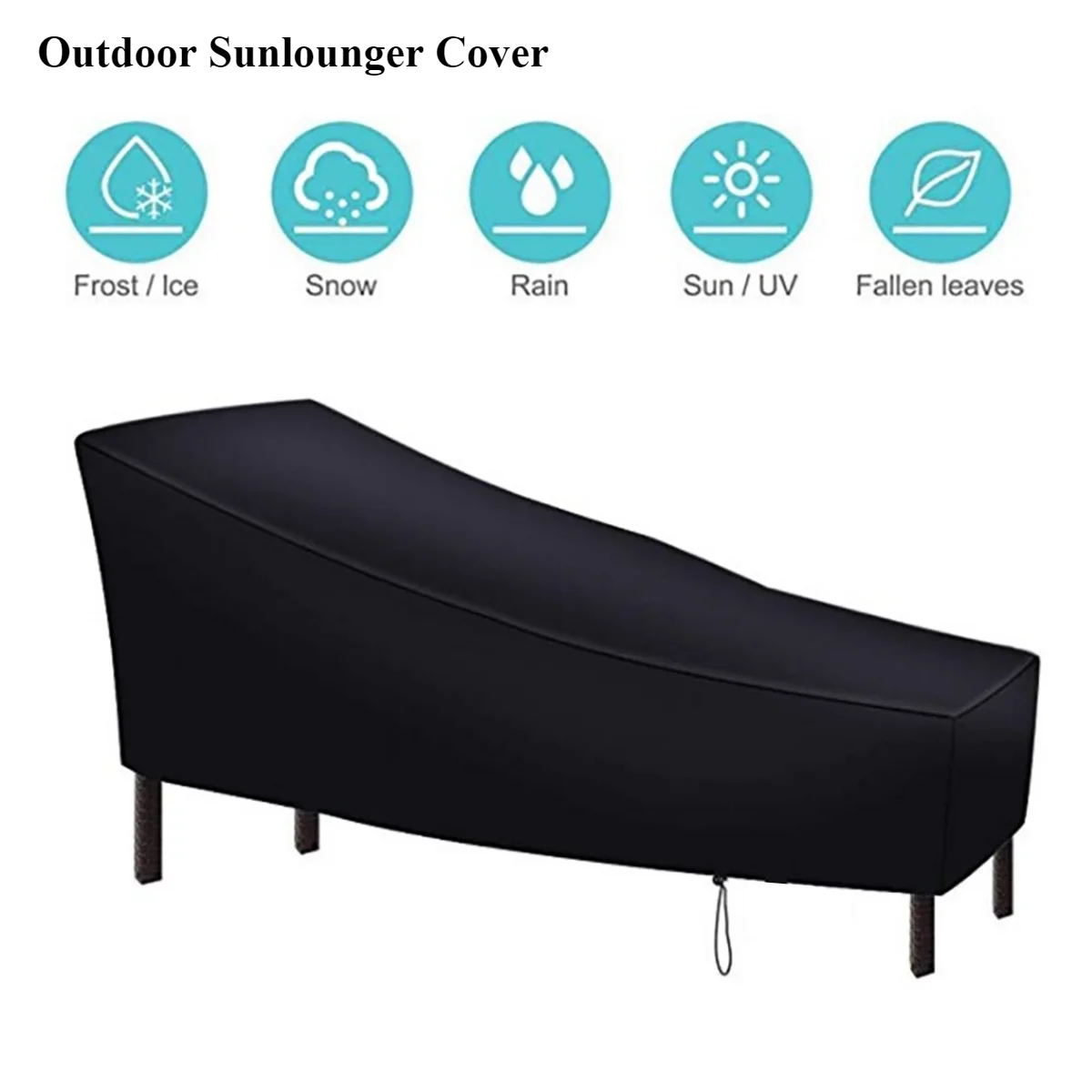 غطاء كرسي استرخاء من قماش أوكس - مراجعة Outdoor Furniture Covers Waterproof وسعره