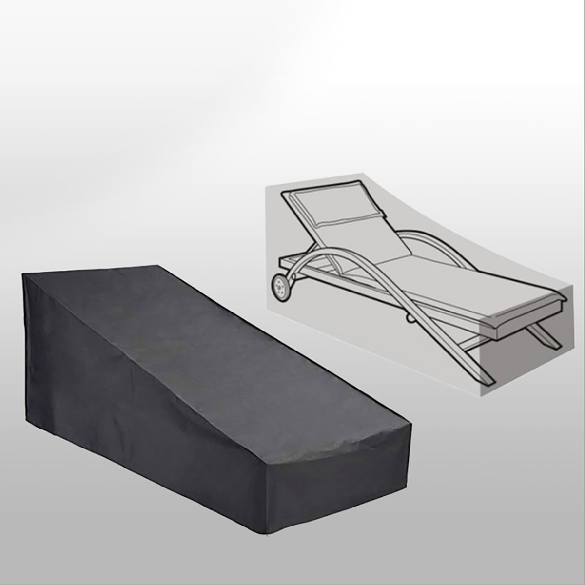 غطاء كرسي استرخاء من قماش أوكس - مراجعة Outdoor Furniture Covers Waterproof وسعره