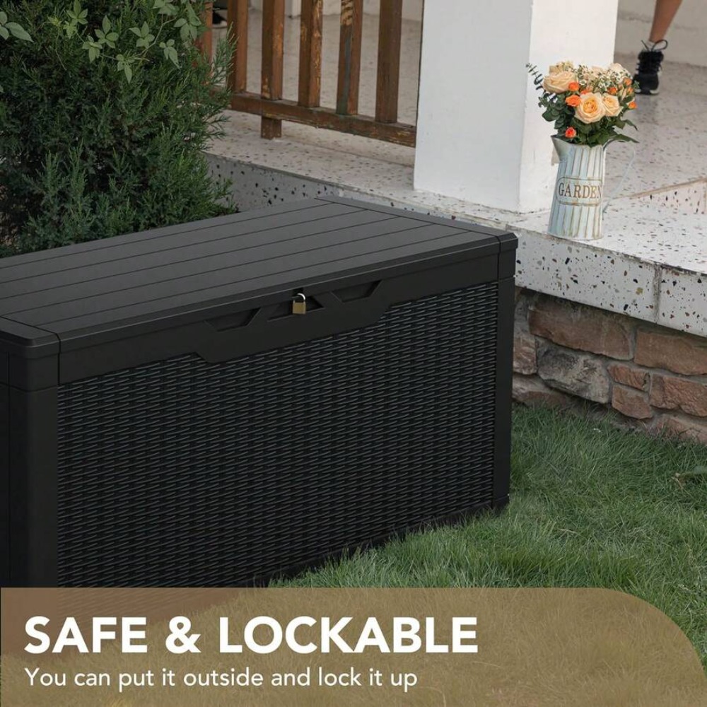 صندوق تخزين خارجي كبير قابل لل - مراجعة Outdoor Furniture With Storage وسعره