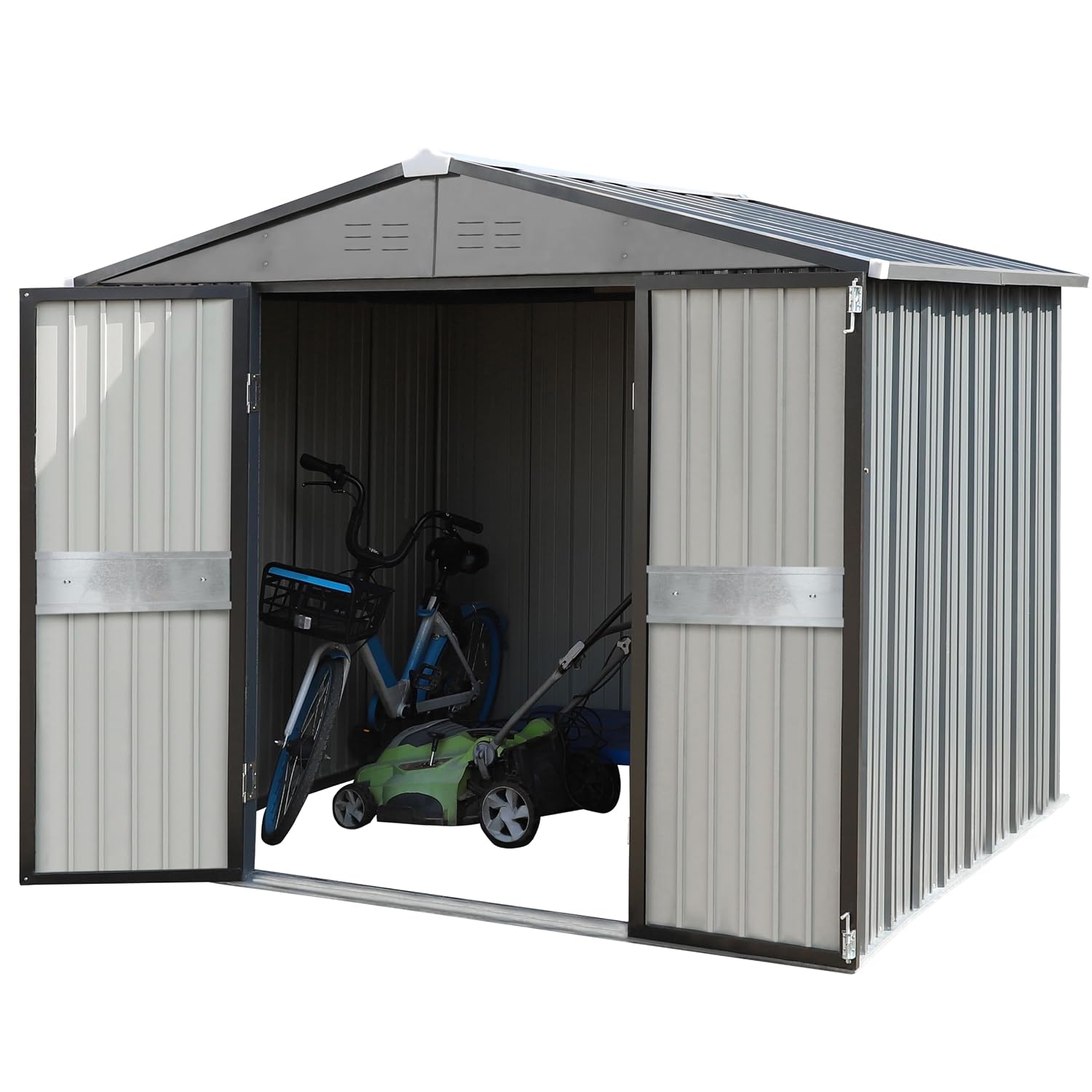 مخزن تخزين خارجي 10' × 10' مع  - مراجعة Outdoor Furniture With Storage وسعره