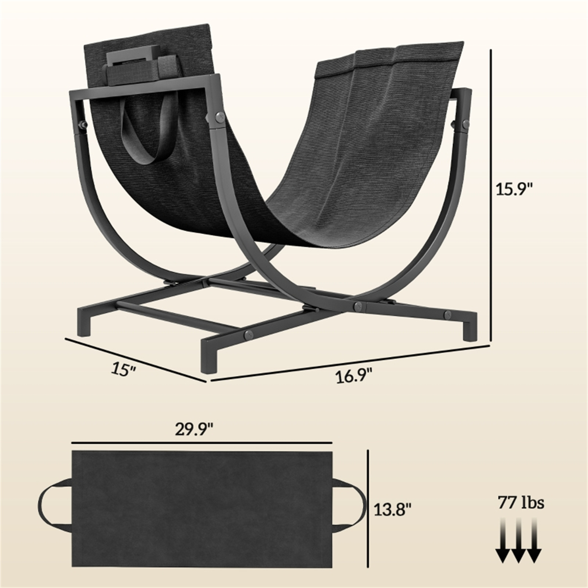 رف حطب خشبي للاستخدام الخارجي، - مراجعة Outdoor Furniture With Storage وسعره