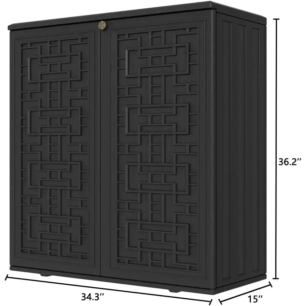 خزانة تخزين خارجية مقاومة للعو - مراجعة Outdoor Furniture With Storage وسعره