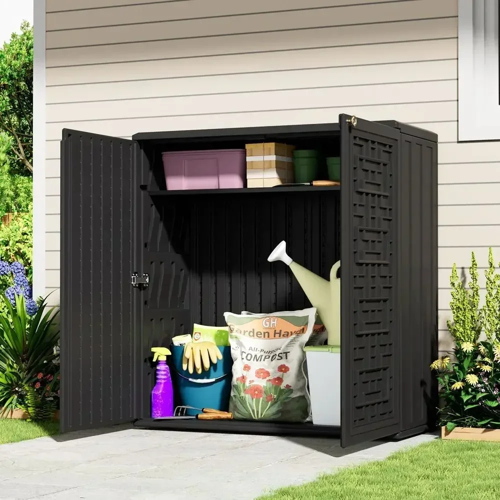 خزانة تخزين خارجية مقاومة للعو - مراجعة Outdoor Furniture With Storage وسعره