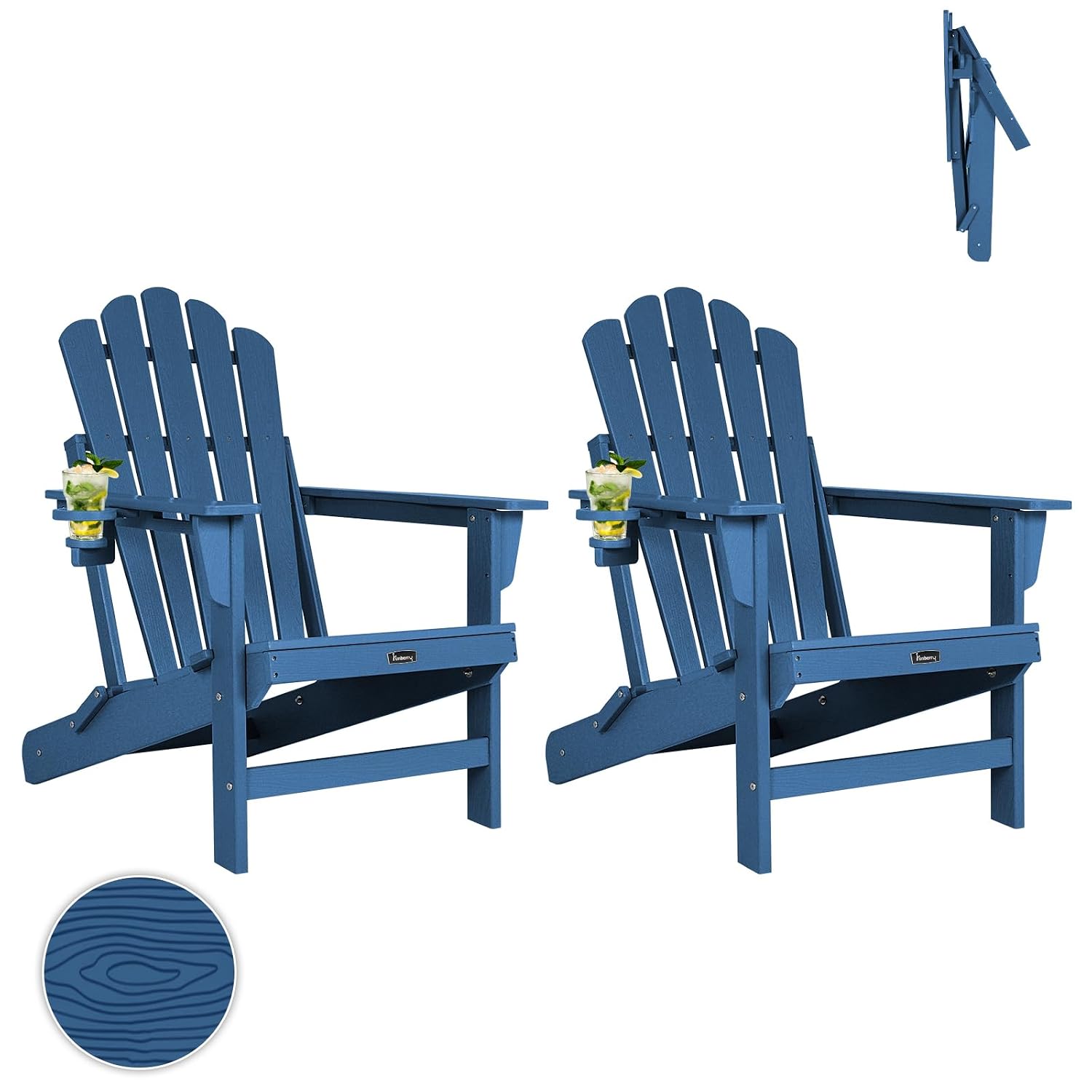 كرسي أديرونداك قابل للطي كبير  - مراجعة Outdoor Furniture Easy To Clean وسعره