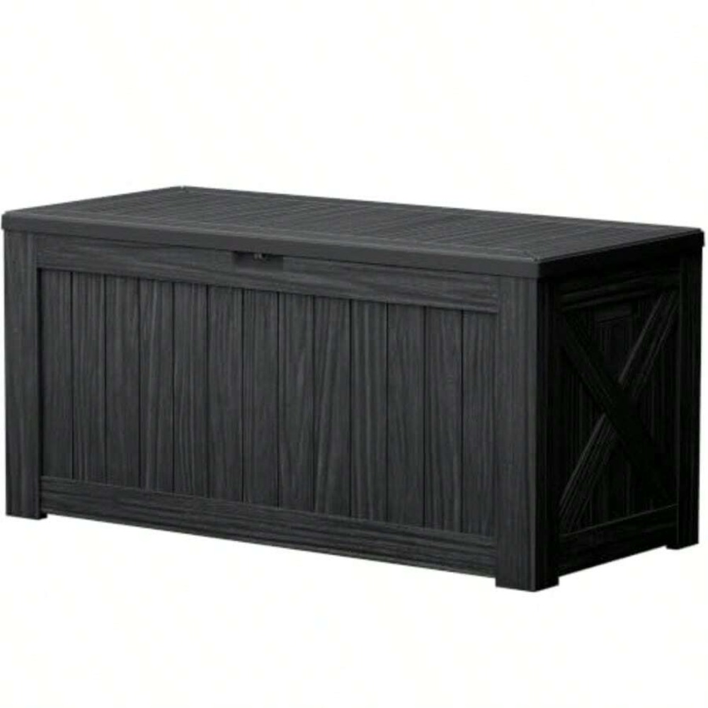 صندوق تخزين خارجي بسعة 120 جال - مراجعة Outdoor Furniture With Storage وسعره