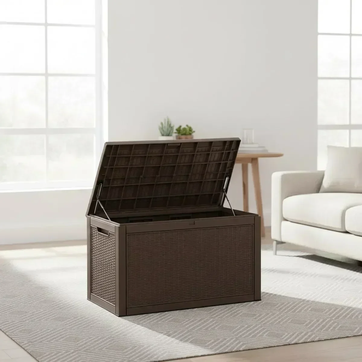 مقعد تخزين خارجي كبير مقاوم لل - مراجعة Outdoor Furniture With Storage وسعره